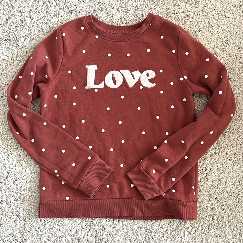 Love sweatshirt